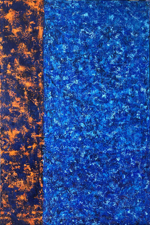 Denver Broncos | Oil And Acrylic Painting in Paintings by Reade C Gloeckner Fine Art