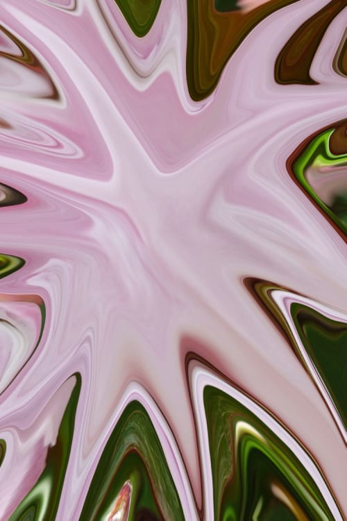 Liquid Blossom _ 00037_A | Oil And Acrylic Painting in Paintings by Petra Trimmel