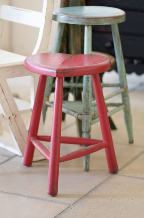 Heart Stool | Chairs by Mulligan's | Mulligans in West Hollywood