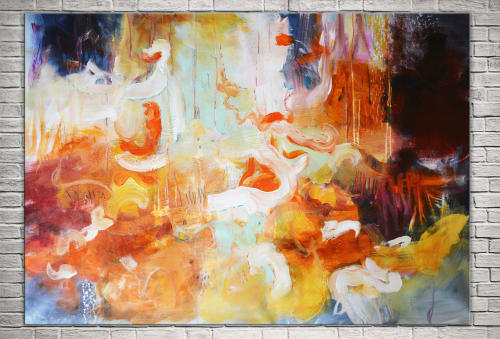 Desires and urges | Oil And Acrylic Painting in Paintings by Andrada Anghel