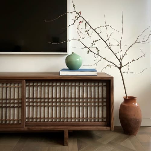 Shoji Cabinet | Furniture by Brian Holcombe Woodworker