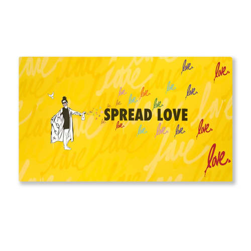 Spread Love | Paintings by Ruben Rojas