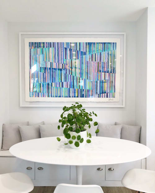 Colorful painting for Miami residence | Paintings by Johanna Boccardo