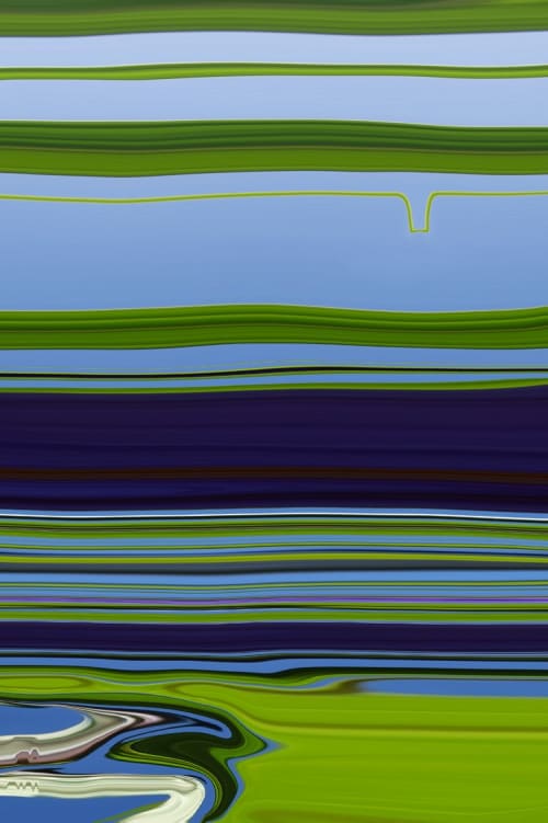 Riverside 00334B | Prints in Paintings by Petra Trimmel