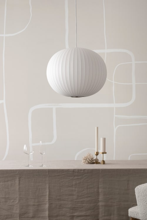 Journey Wallpaper - Sand | Wall Treatments by Emma Hayes
