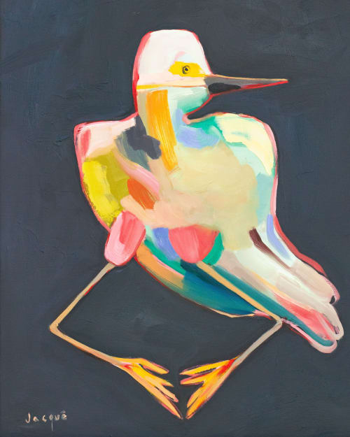 Jared | Oil And Acrylic Painting in Paintings by Jacque Price