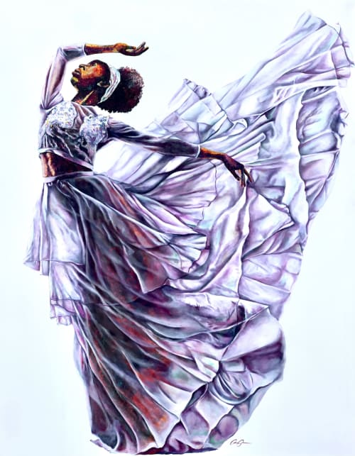 Effervescent | Oil And Acrylic Painting in Paintings by Drafts by Ola