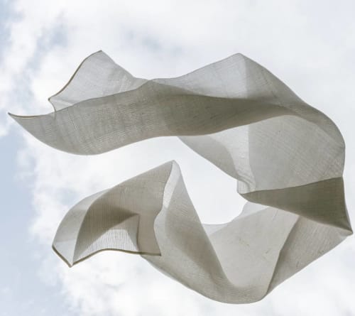 Linen Shawl | Apparel in Apparel & Accessories by ÁBBATTE | Ábbatte (Monasterio de Santa María de la Sierra) in Collado Hermoso