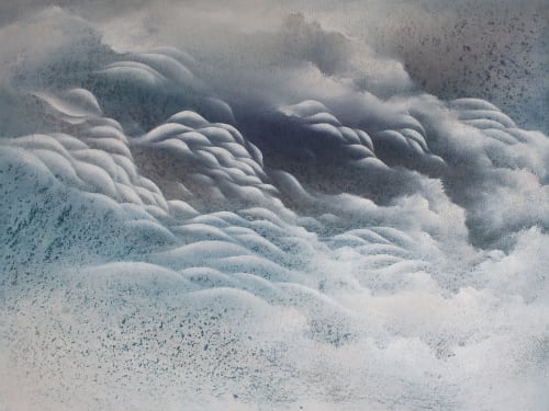 Echoes from the breeze | Oil And Acrylic Painting in Paintings by Francesca Borgo