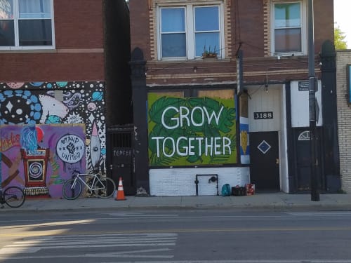 Grow Together | Street Murals by Natalia Virafuentes
