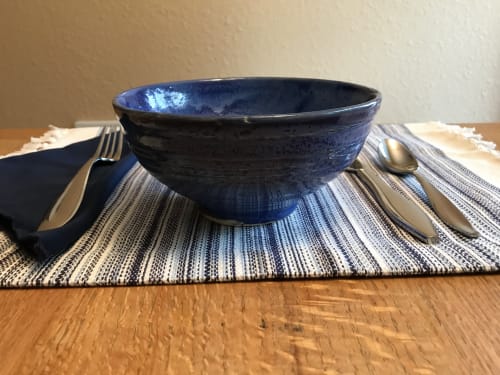 Speckled Blue Bowl | Tableware by Solana Beach Pottery