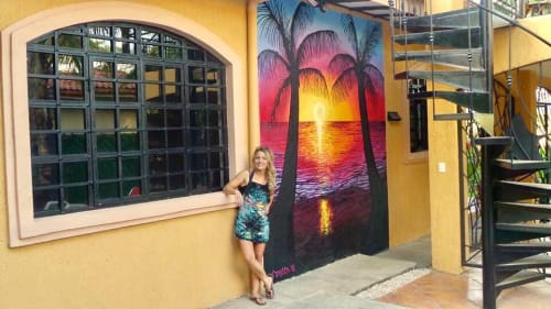 Sunset Mural | Murals by StaySeaArt