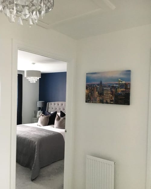 “View from the Rockefeller Center, New York” boxed canvas print | Prints by Lesley Anne Derks