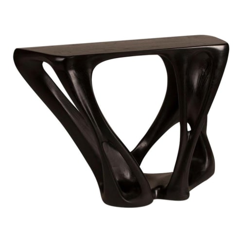 Amorph Petra Console Table, Ebony Stained | Tables by Amorph