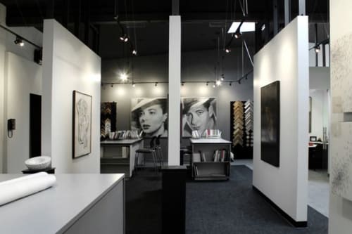 Bogie and Ingrid | Paintings by Stacy D'Aguiar | Kevin Barry Art Advisory in Santa Monica