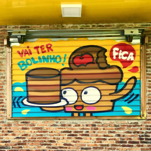 Wall Mural | Murals by Bolinho | Doce que seja doce in Savassi