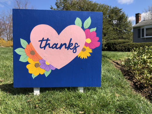 Thanks | Signage by Two Brushes | Danbury in Danbury