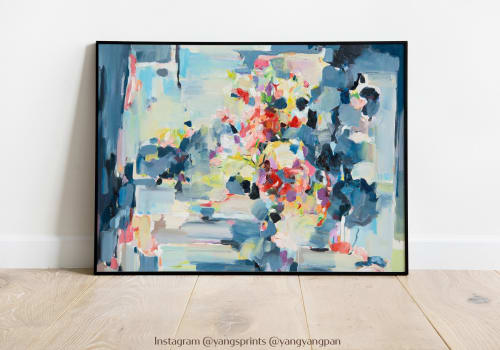 Canvas Roll / print on canvas - Rain, I Don't Mind | Prints by YANGS FINE ART