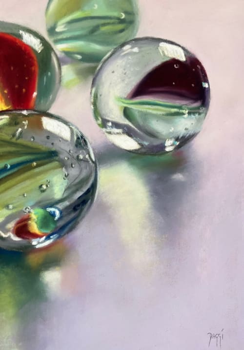 Marbles #16 | Paintings by Daggi Wallace