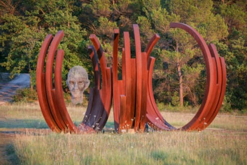 The Benevolent Watchman | Public Sculptures by Pauline Ohrel Sculptor