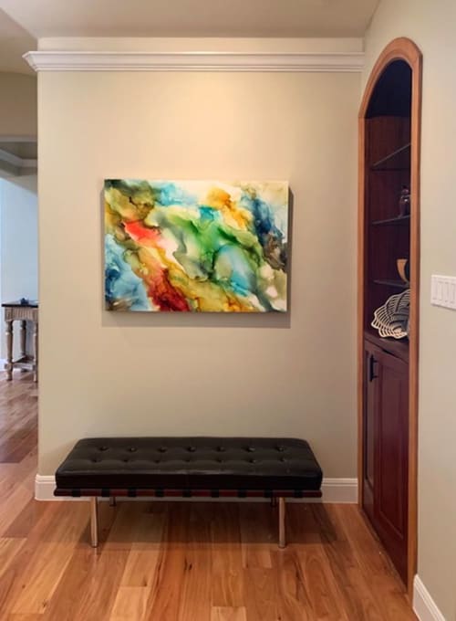 "Hold Tight" Similar Commission | Paintings by Julie Pelaez Studios | Austin in Austin
