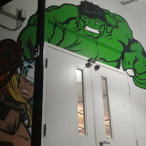 Hulk | Murals by Naks | Big Pete's Collectibles in North Vancouver