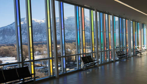 Sky Veil | Wall Treatments by Widgery Studio | Second District Juvenile Court in Ogden