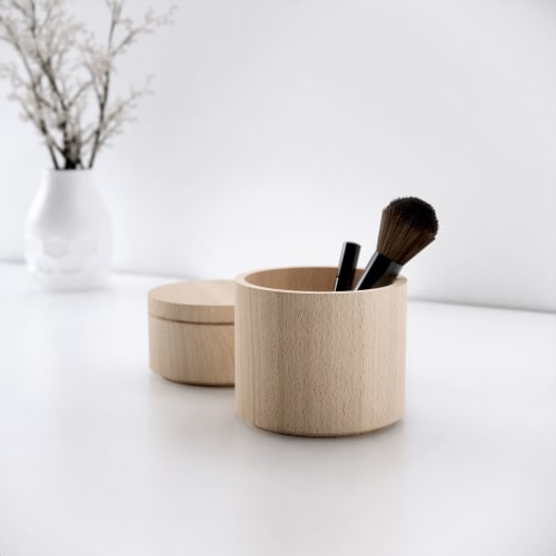 Wooden Desk Organizer - Stack M | Decorative Bowl in Decorative Objects by LAWA DESIGN