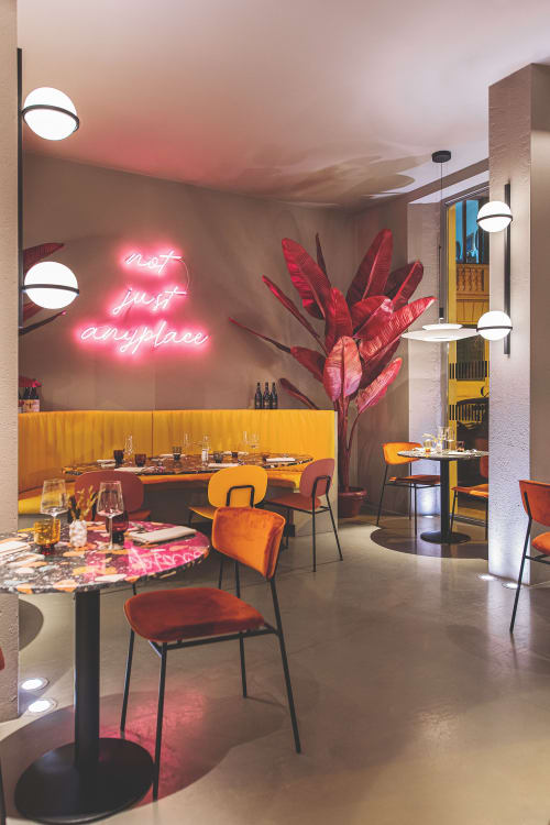 Amedeo Restaurant, Restaurants, Interior Design