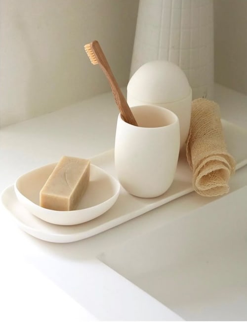 Shou Sugi Ban House Collection | Tableware by Tina Frey | Shou Sugi Ban House in Water Mill