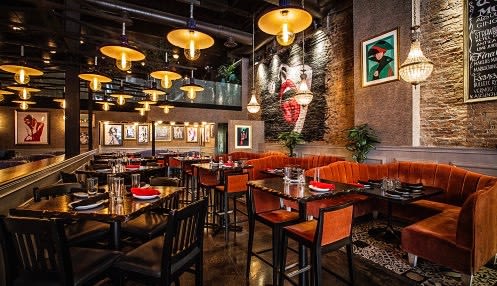 Custom Lighting | Lighting by ACDC Electrical Service Inc. | Joy District Chicago in Chicago