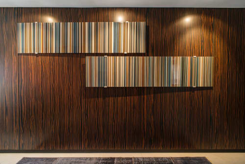 BARCODES Multicolor Glass for Hotels and Residencies | Interior Design by Studio Orfeo Quagliata