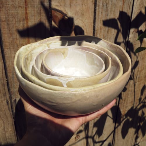 Bowl set of 4 | Ceramic Plates by Di Campagna