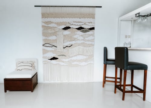 Contemporary Fiber Art Macrame and Natural weaving | Wall Hangings by Ranran Design by Belen Senra