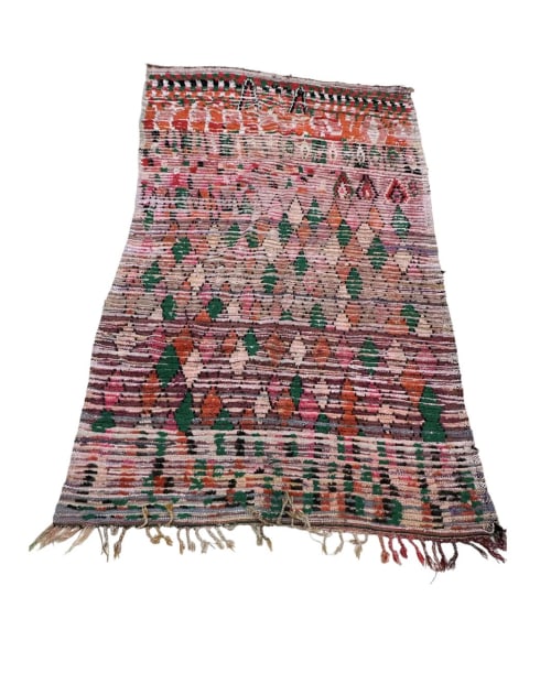 Vintage Moroccan rug -wool rug -rug | Rugs by Marrakesh Decor