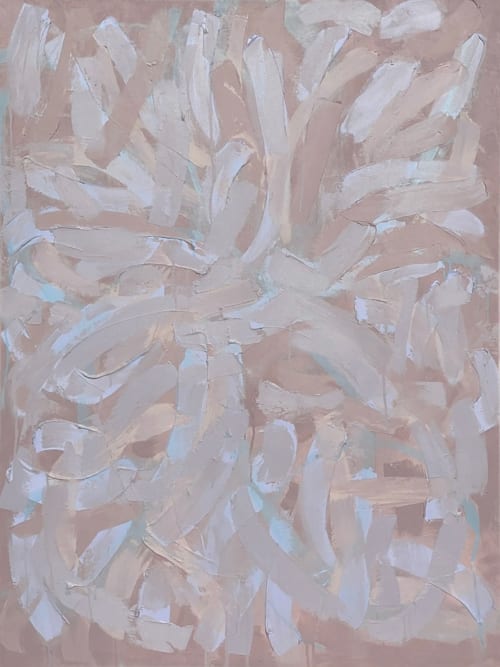 BOUCLE 02 original painting | Mixed Media in Paintings by Stacey Warnix Studio