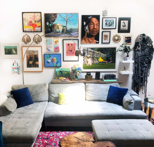 Trailer painting | Oil And Acrylic Painting in Paintings by Rachel Campbell Painting