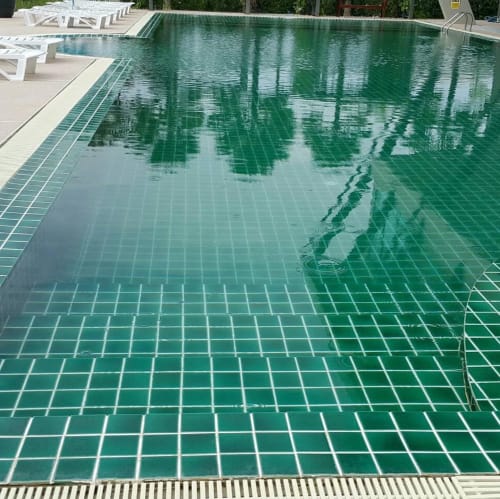 10x10 Handmade Porcelain Tile | Tiles by MF Art Ceramic