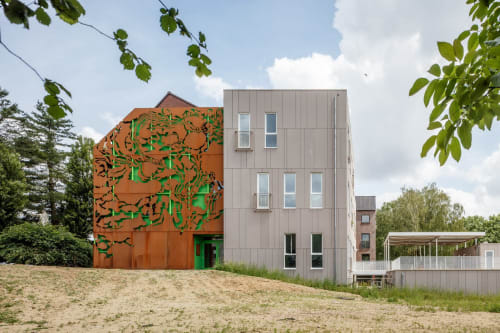 WIBIETOE, De Groene School - Anderlecht, BE 2017 | Architecture by STUDIO NICK ERVINCK