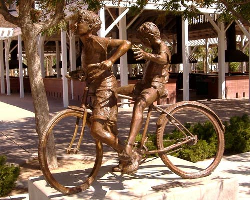 Unsteady Steadiness by Jane DeDecker, NSG | Public Art by JK Designs and the National Sculptors' Guild