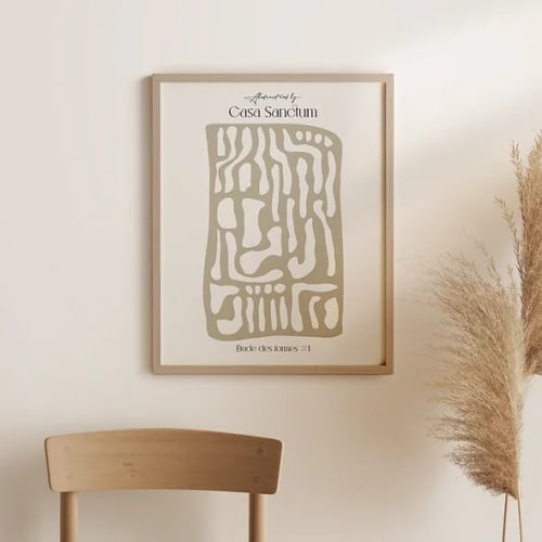 Etudes des formes no 1 | Prints by Casa Sanctum