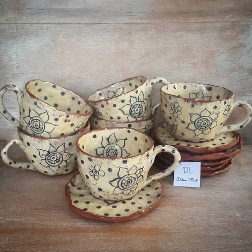 Handmade Tea Cups | Cups by Didem Firat CERAMICS