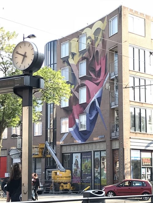 Street Art Museum Mural | Street Murals by Peeta | Street Art Museum Rotterdam in Rotterdam