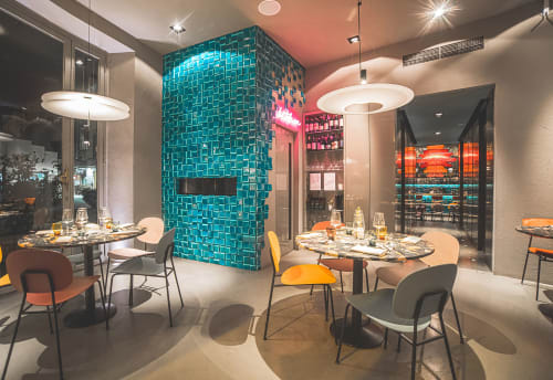 Amedeo Restaurant, Restaurants, Interior Design