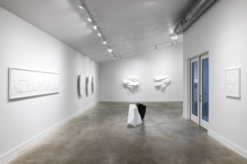 Glacial Fall / Glacial Drop / Glacial Plunge | Sculptures by Dameon Lester | grayDUCK Gallery in Austin