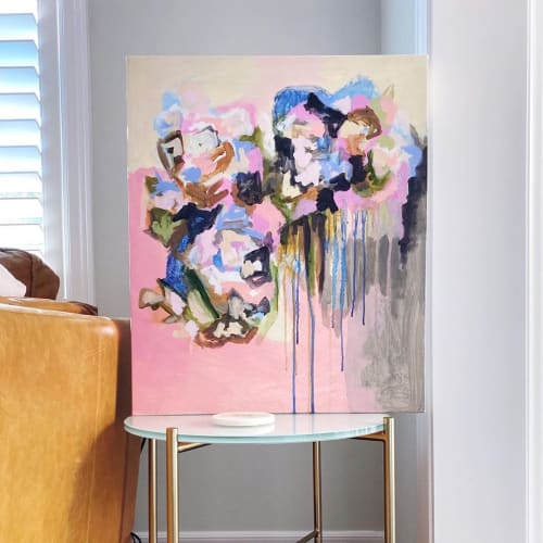 Abstract Painting | Oil And Acrylic Painting in Paintings by Laura Fedorowicz