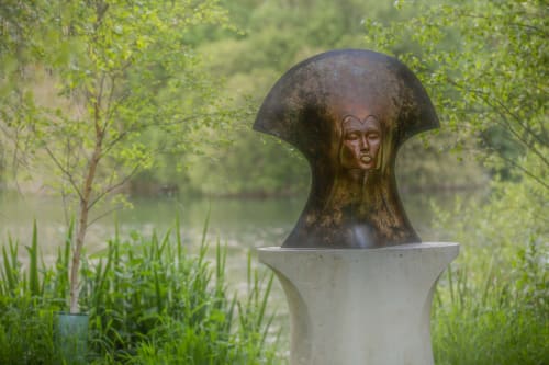Whispering Spirit by Simon Gudgeon | Public Sculptures by Simon Gudgeon Sculpture | Sculpture By The Lakes in Dorchester