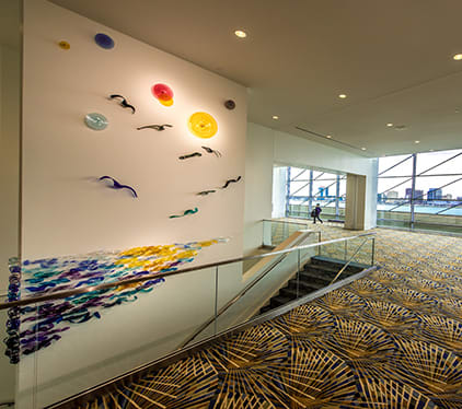 Solstice | Wall Sculpture in Wall Hangings by April Wagner, epiphany studios | Cobo Center in Detroit