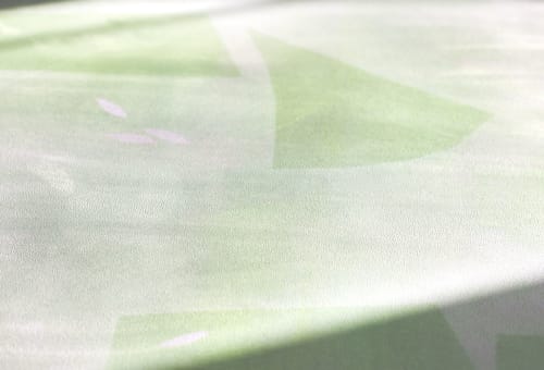 Algae Forest Yoga Mat | Textiles by Hannah Chloe