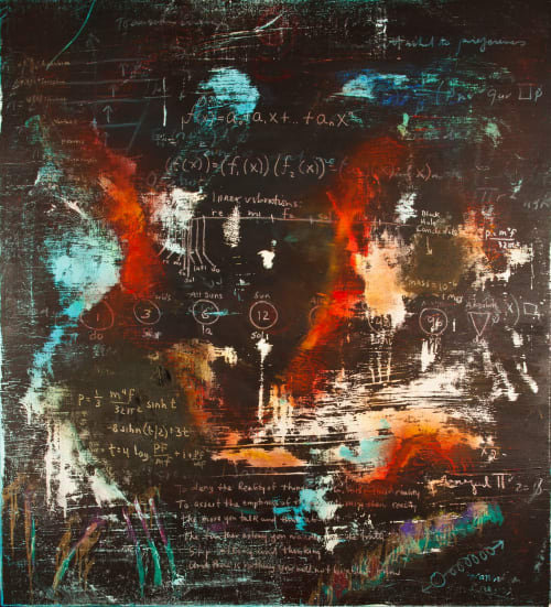 Theory of Everything | Oil And Acrylic Painting in Paintings by Adam Shaw Studio | San Francisco in San Francisco